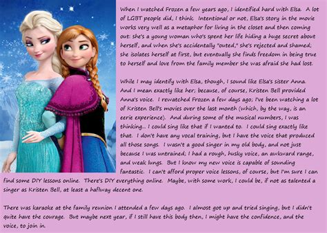 Swapgirl S Captions Diary Frozen