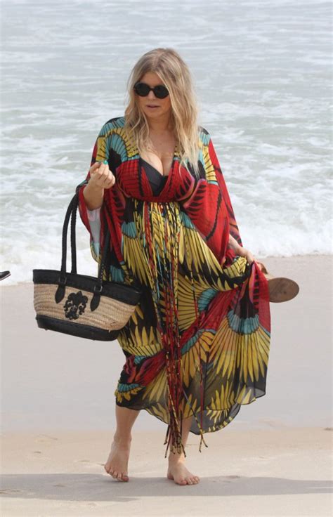 Fergie At The Beach In Sao Paulo 16 Gotceleb