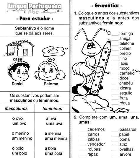 Atividades Para Ano Fundamental Portugues Edulearn