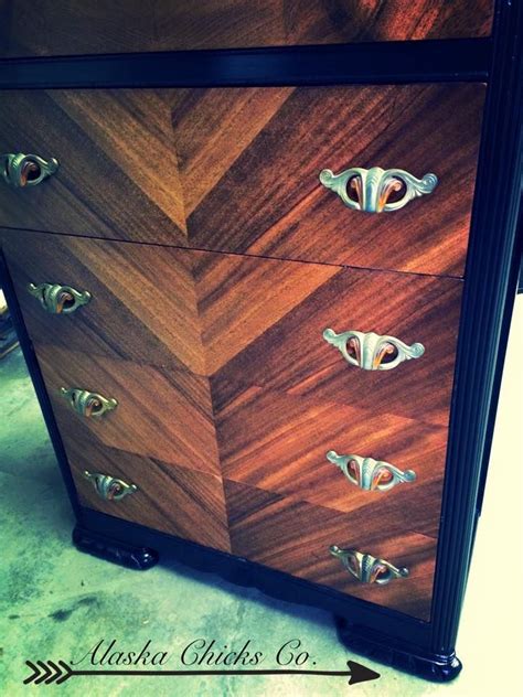 Beautiful Upcycled Dresser With Vintage Drawer Pulls Upcycling