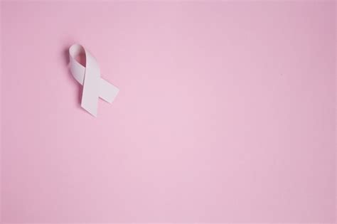 Premium Photo Pink Ribbon Symbolic Bow Color For Breast Cancer