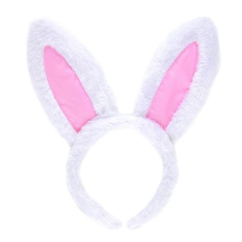 Fuzzy Bunny Ear Easterhair Band Costume Rabbit Ears