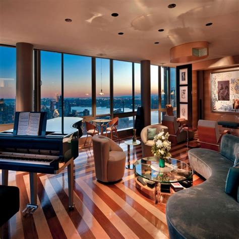 New York City Penthouse Apartments Sweeping Views And High Style With