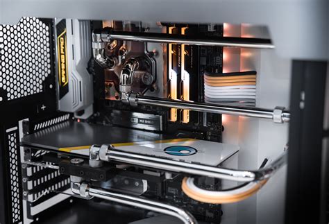 Water Cooling With Hardline Tubing Guide Brass And Carbon Fibre Bit
