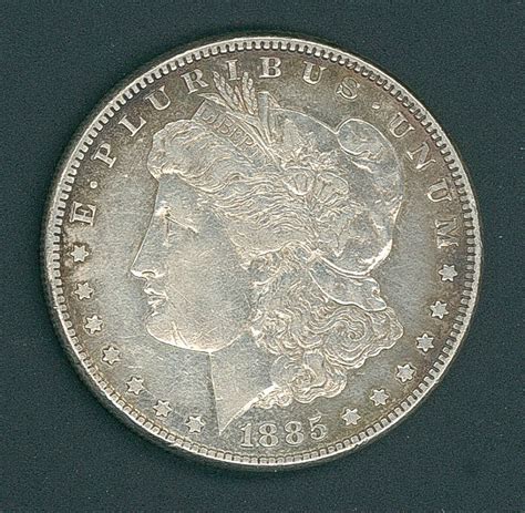 1885 Morgan Silver Dollar Pristine Auction