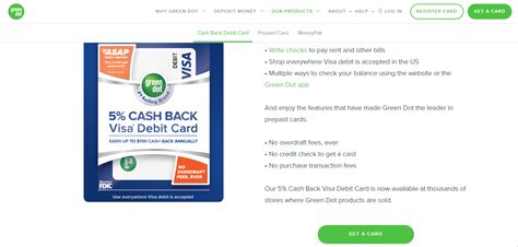 Cardholders can enjoy up to 8% back on spending, perfect interbank exchange rates, and generous purchase rebates for spotify, netflix, amazon prime, airbnb, and expedia, among many more perks. www.greendot.com/cashback - Apply For Green Dot Cash Back ...