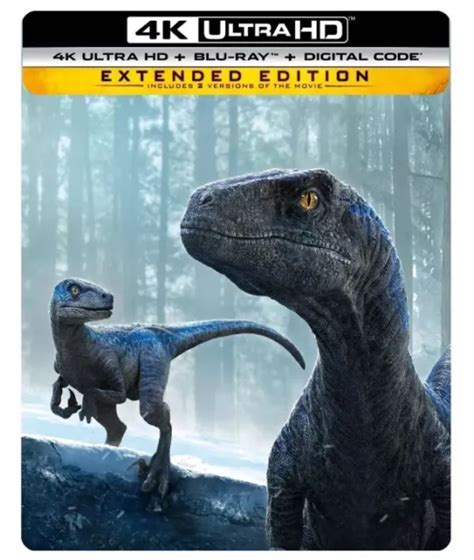 Jurassic World Dominion Extended Ed 4k Ultra Hd Blu Ray 1675