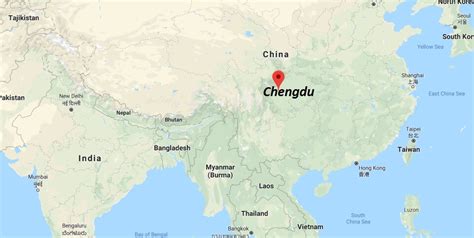 Where Is Chengdu Located What Country Is Chengdu In Chengdu Map