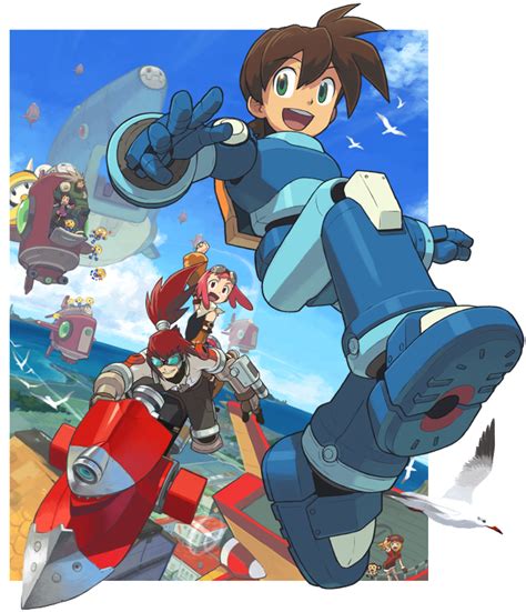 Ishikawa Hideki Aero Mega Man Barrett Mega Man Data Mega Man