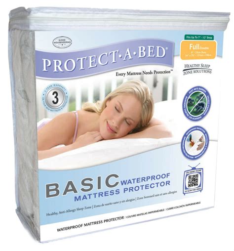 Weekender jersey waterproof fitted mattress protector. Waterproof Mattress Protector - Basic - Queen | eBay