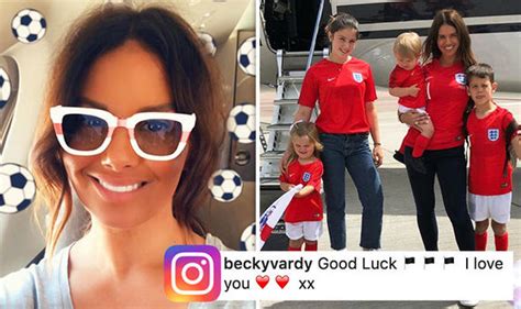 Jamie Vardy Wife Rebekah Vardy Hints England Star Will Play Croatia