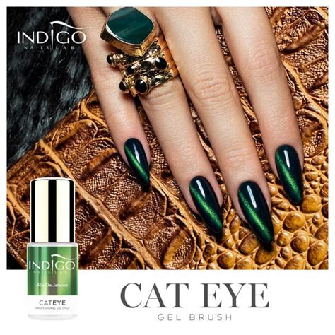 Eso sí, imprescindible tener conexión a internet! Rio De Janeiro Cat Eye Gel Brush | Indigo Nails (With ...