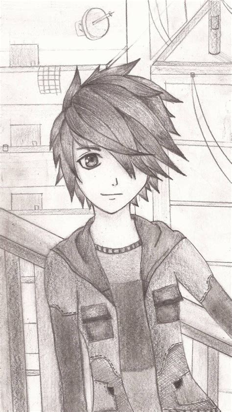 Concept 23 Anime Boy Pencil Drawing