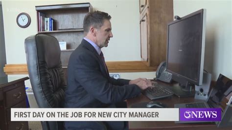 First day on the job for new Corpus Christi City Manager Peter Zanoni