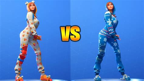 Onesie Skin Fortnite Dances With All Emotes Winter Style And Overdrive