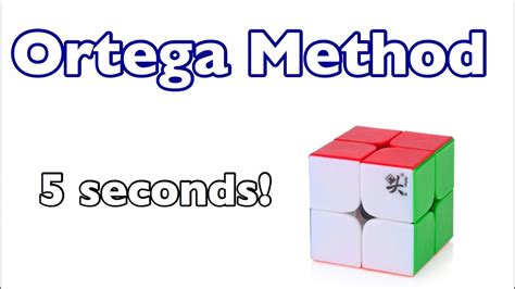 Ortega Method 2x2 Youtube