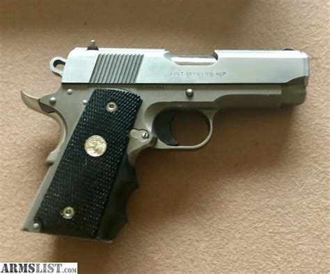 Armslist For Saletrade Colt Officers Lightweight Edition 45acp 1911