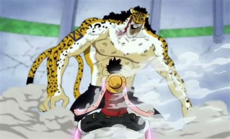 Fanart Recrea El Combate Entre Luffy Y Rob Lucci En One Piece
