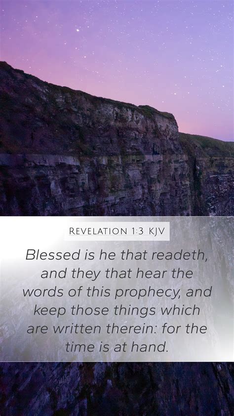 Revelation 13 Kjv Mobile Phone Wallpaper Blessed Is He That Readeth