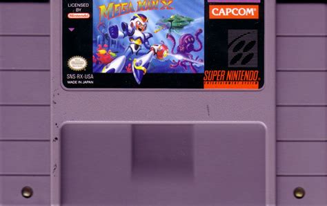 Mega Man X 1993 Snes Box Cover Art Mobygames
