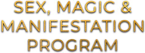 Sex Magic Manifestation Program