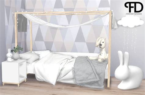 Mia Toddler Roomthis Set Includes Bed Canopy Bed Lights