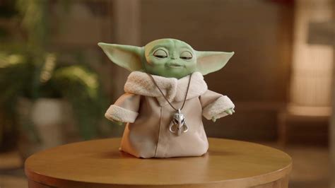 New Baby Yoda Animatronic By Hasbro Youtube