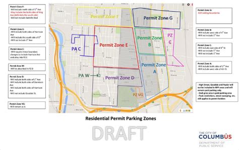 Parking Zones For Short North 614now