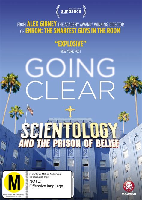 Going Clear Scientology And The Prison Of Belief Dvd Buy Now At Mighty Ape Nz