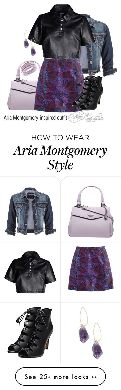 Aria Montgomery Inspired Outfit Pll By Tvdsarahmichele On Polyvore Pll Outfits Celebrity