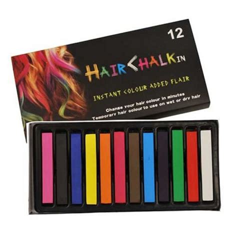 Buy Latest 12 Hair Chalks Online In Pakistan Buyonpk