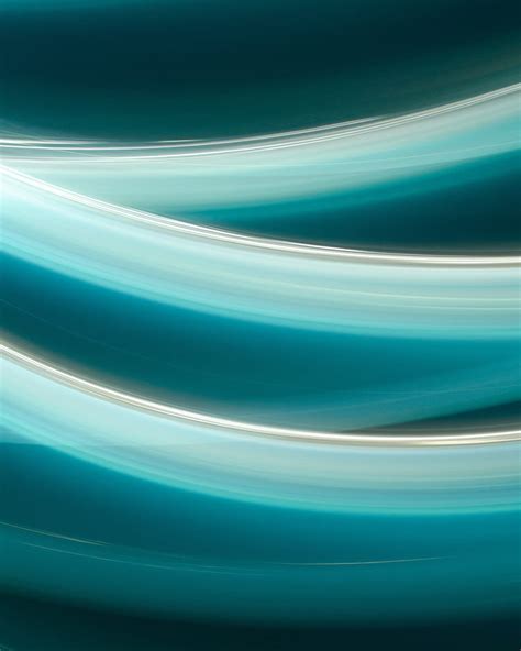 Light Stripes Curves Blur Abstraction Blue Hd Phone Wallpaper