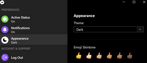 Let us know how much you are enjoying the new. How to Enable Dark Mode in Facebook Messenger Desktop App ...