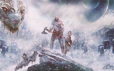 Download God Of War Norse Mythology Wallpaper