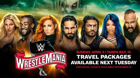 WWE anuncia início da venda de ingressos e pacotes para a WrestleMania WWE Noticias