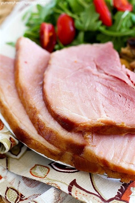 Brown Sugar Glazed Ham Yummy Healthy Easy