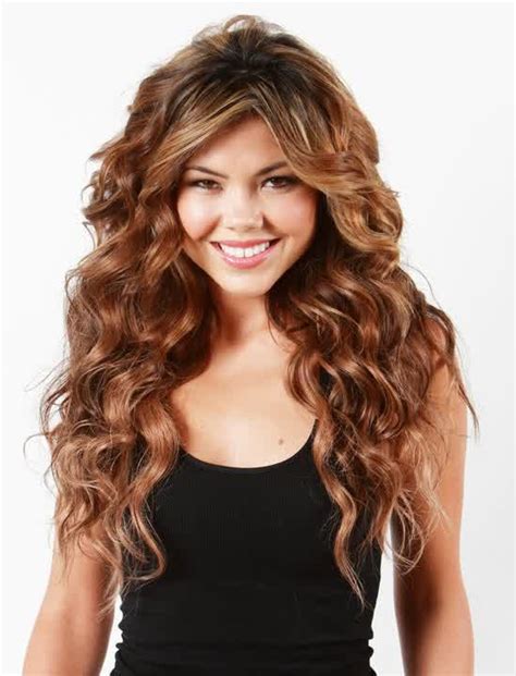 Womens Hairstyles Layered Hairstyles Naturally Long Curly 2014