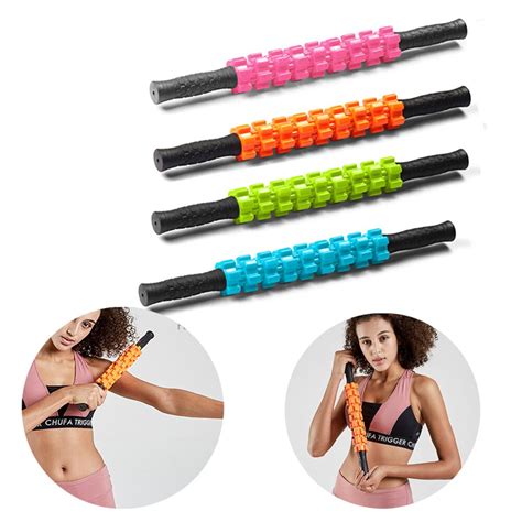 Yoga Roller Gym Muscle Massage Roller Yoga Stick Body Massage Relax Tool Pilates Muscle Physical