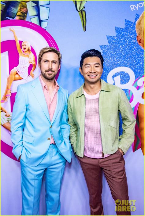 ryan gosling and simu liu bring their kenergy to canada for barbie movie promo photo 4950348