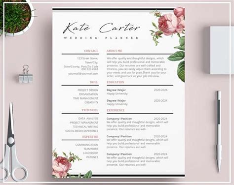 Floral Designer Cover Letter Template Cover Letter Style