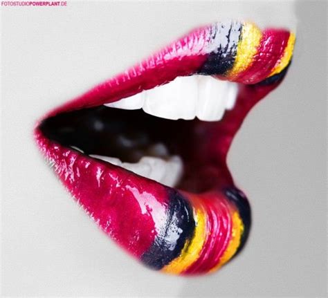 Pin By Kashmiree K On Colorful Lip Art