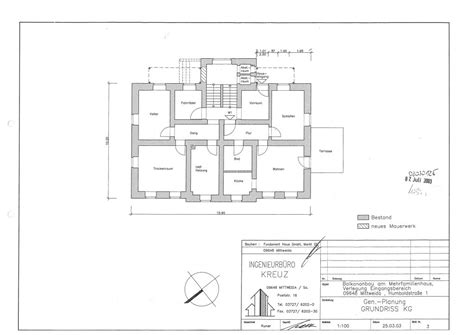 Fundament haus immobilienbesitz und verwaltungsgesellschaft. Grundriss KG - Fundament Haus