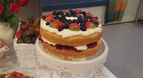 Make sure to follow our top tips and you will be rewarded with the perfect below is a recipe for a plain victoria sponge. James Tanner Gluten-free strawberry Victoria Sponge recipe ...