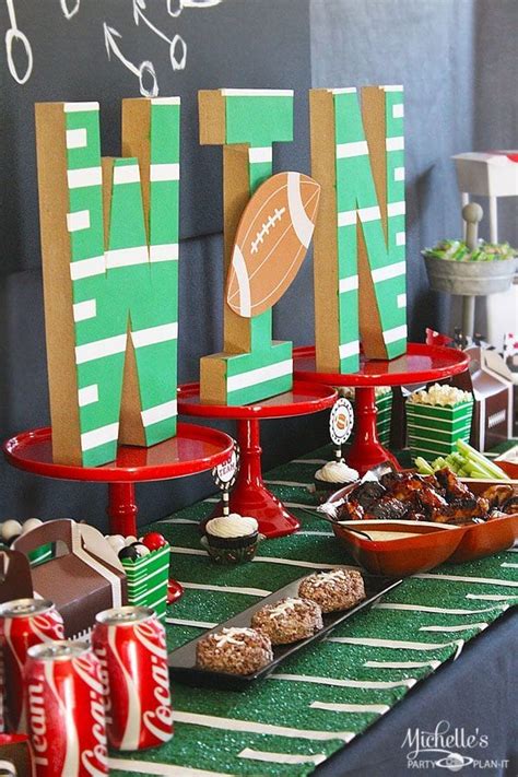 Tailgate Party Decorating Ideas