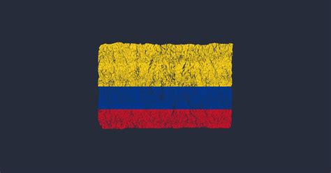 Vintage Colombia Flag Colombian Pride Colombia Flag Kids T Shirt