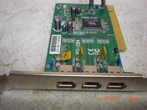 Pcb Startech Pci 1394 3 Port Firewire Ilink Ebay