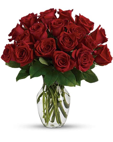 18 Red Roses Bouquet Flowers Delivery 4 U Southall Middlesex