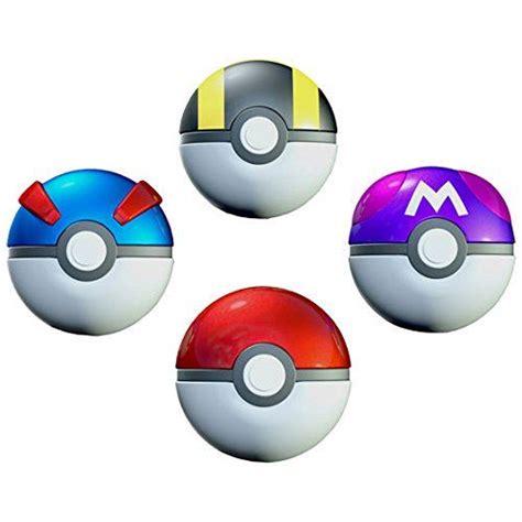 Pokemon Poke Ball Collection Set Of 10 Pieces