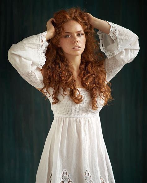 Redhead Models Redhead Girl Beautiful Long Hair Russian Redhead