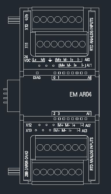 S7 200 Smart 扩展模块em Ar04图纸下载工程图纸cad图纸 制造云 工程图纸
